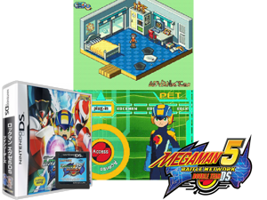 Rockman EXE 5 DS - Twin Leaders (Japan) Cover